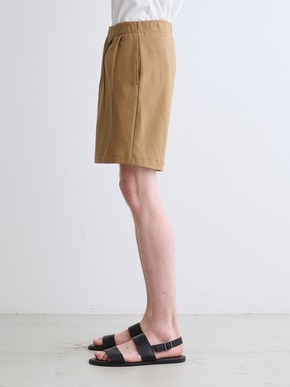 Men's creamy double knit shorts 詳細画像