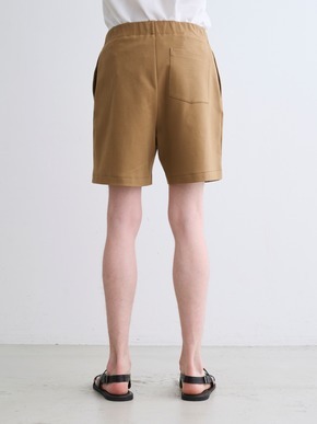 Men's creamy double knit shorts 詳細画像