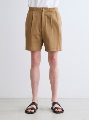 Men's creamy double knit shorts 詳細画像