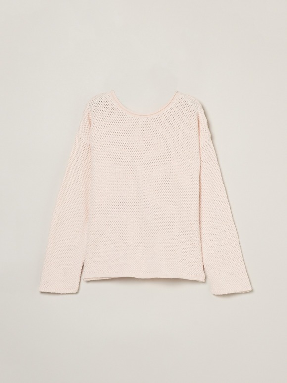 Spinning cotton pullover