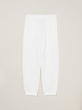 Men's ceramic terry 2tuck pants 詳細画像