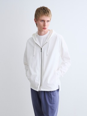 Men's ceramic terry zip-uphoodie 詳細画像