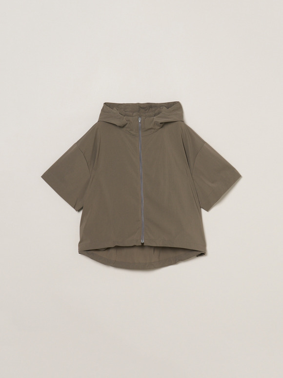 Seaside line half sleeve hoody