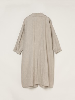 Rough linen doctor coat 詳細画像