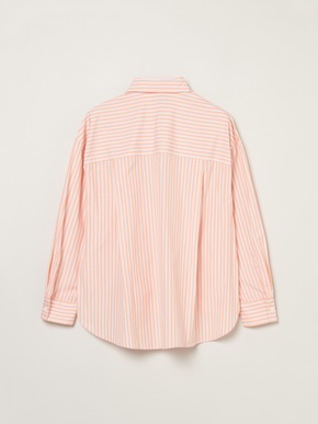 Broad stripe loose shirt 詳細画像