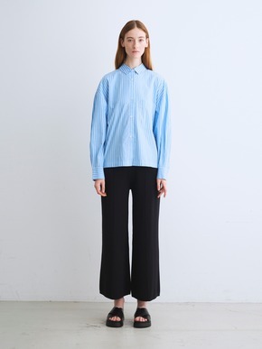 Broad stripe loose shirt 詳細画像