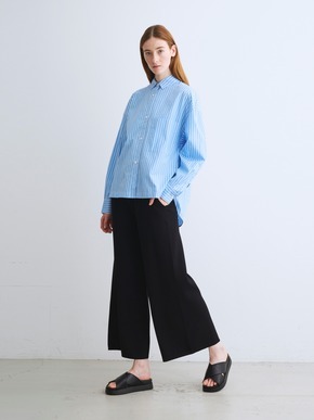 Broad stripe loose shirt 詳細画像