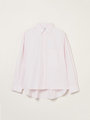 Broad stripe loose shirt 詳細画像