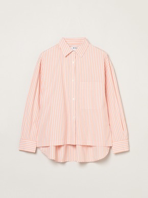 Broad stripe loose shirt 詳細画像