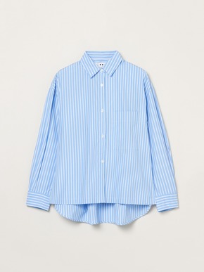 Broad stripe loose shirt 詳細画像