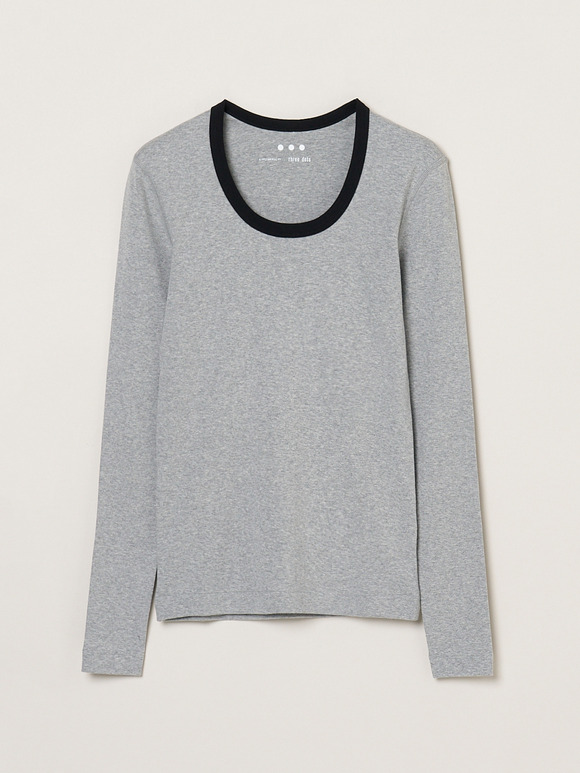 Cotton basics l/s ringer jessica