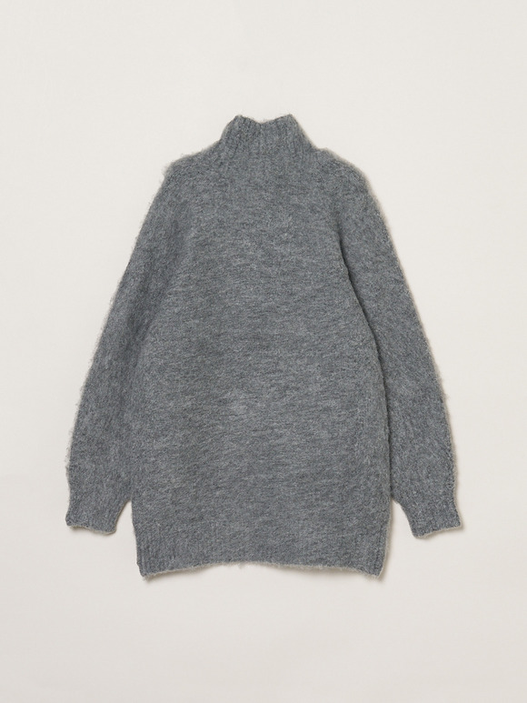 Cloudy shaggy tunic sweater