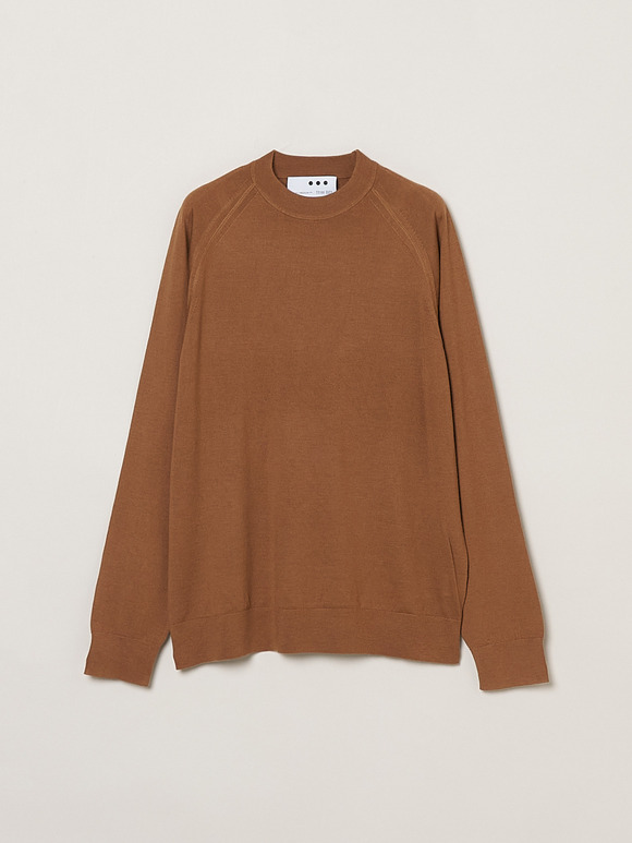Men's 20GGmercerized wool raglan