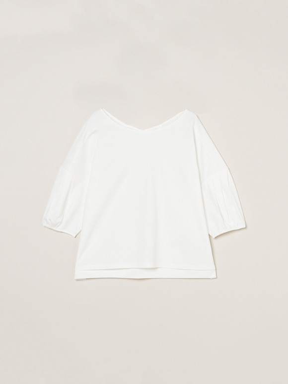 Silken jersey half sleeve tops