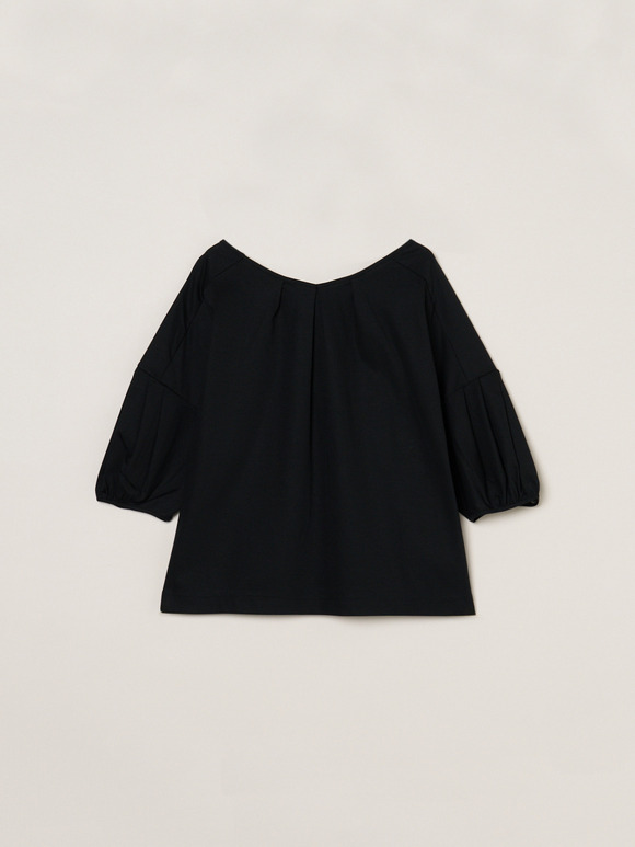 Silken jersey half sleeve tops
