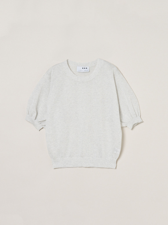 Sheer lurex top