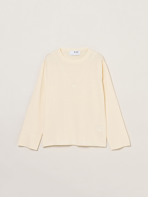 Mousse soft knit long T sweater