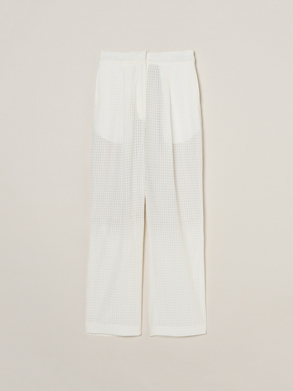 Veil plaid pants