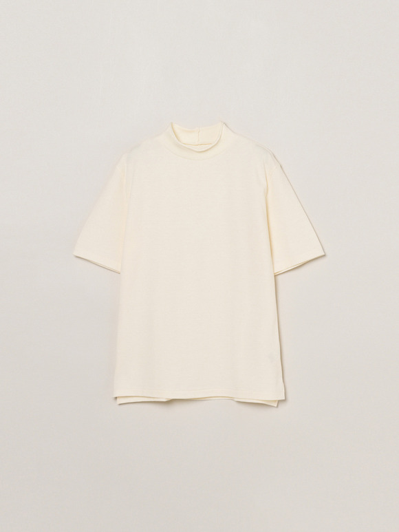 Men's sandedjerseypique mockneck