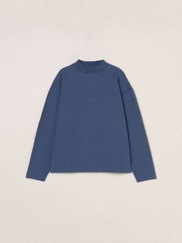 Men's heavy weight l/s mock neck