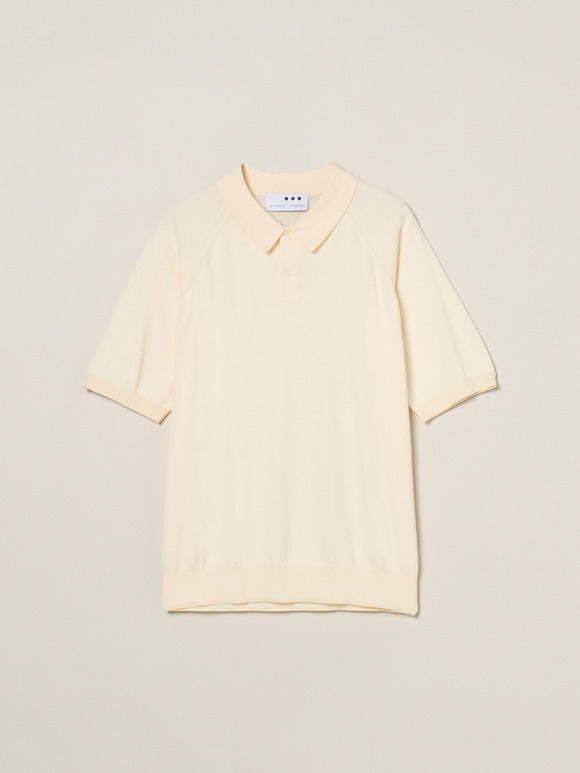 Men's dress knitted s/s polo