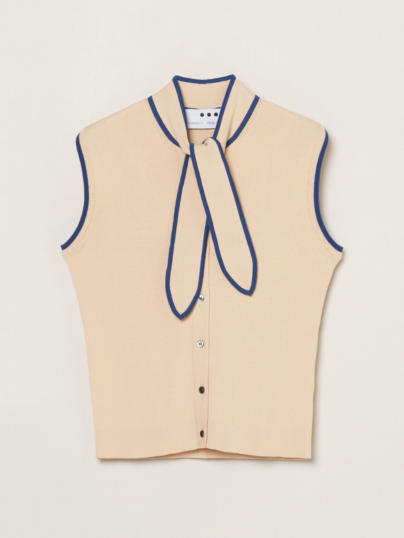 Sandy cotton tie top