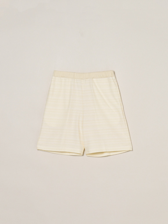 Men's slubtuck border shortpants