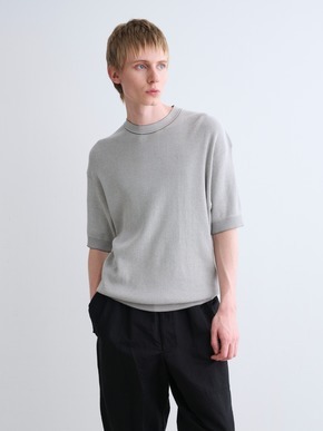 Men's organic cotton waffle t-shirt 詳細画像